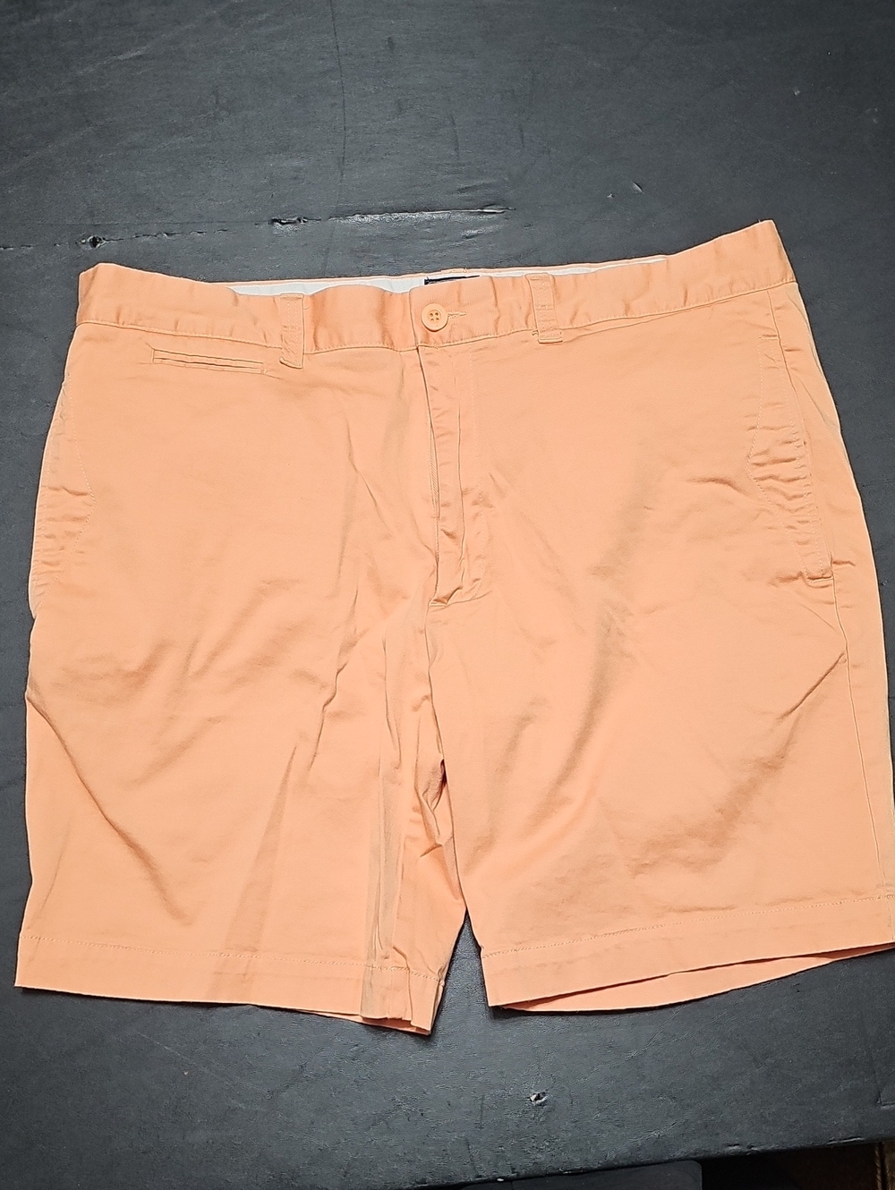 Grayer's Peach Flat-Front Chino Shorts